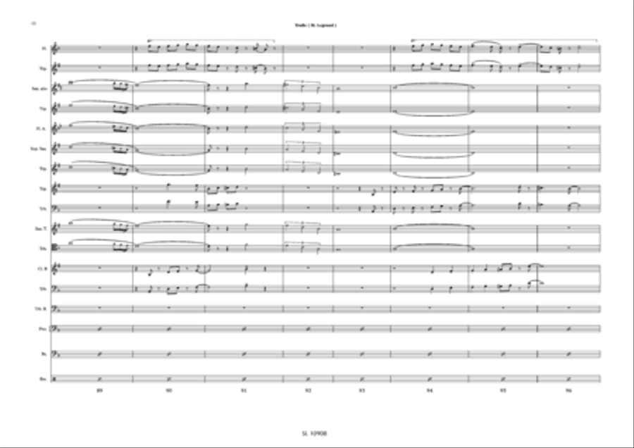 Trafic Jazz Ensemble scores gallery preview page 13