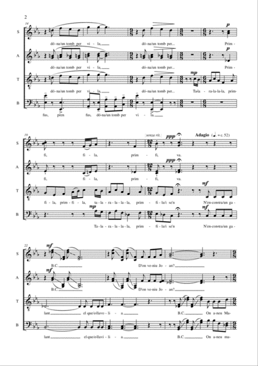 L'arodalif 4-Part scores gallery preview page 4