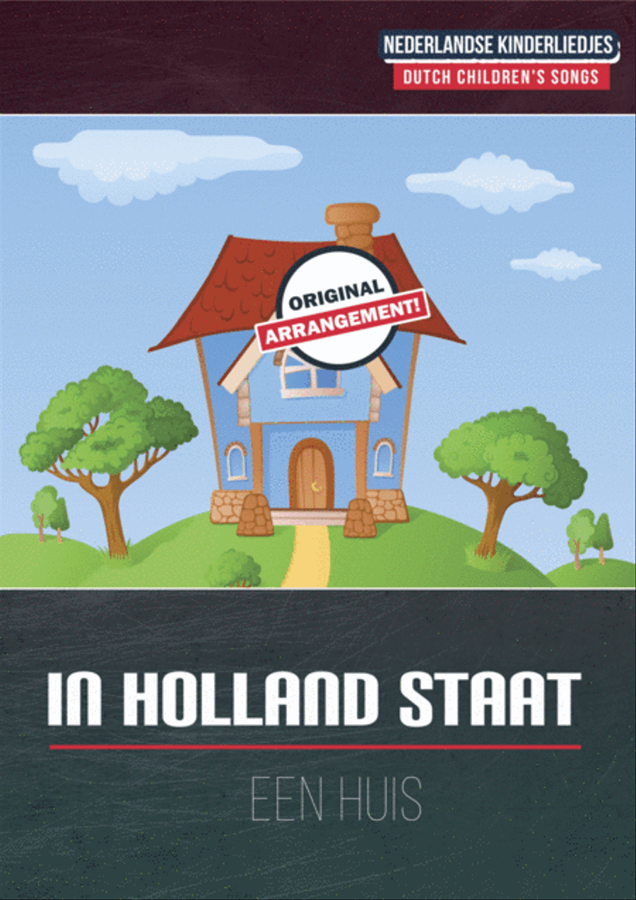In Holland Staat Een Huis Piano Solo scores gallery preview page 1