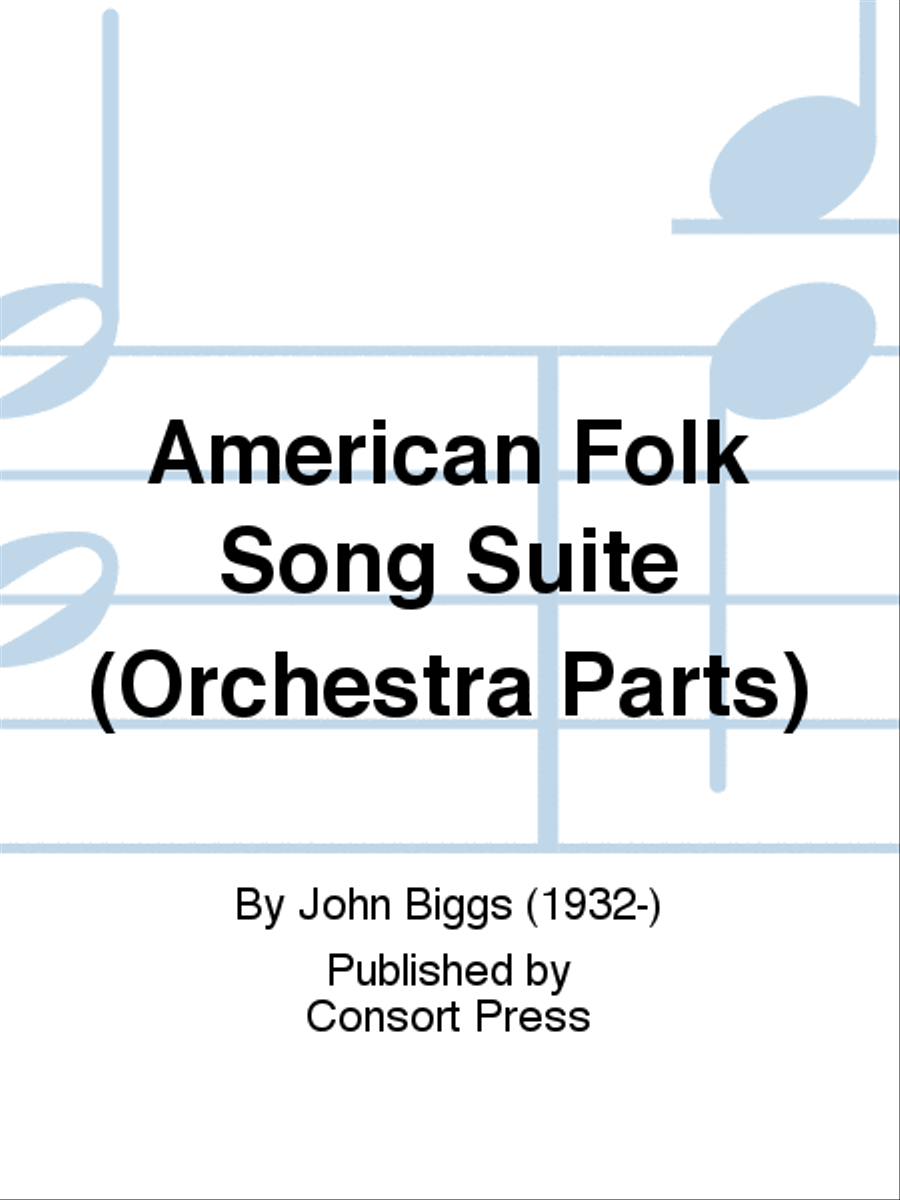 American Folk Song Suite (Orchestra Parts) Choir scores gallery preview page 1