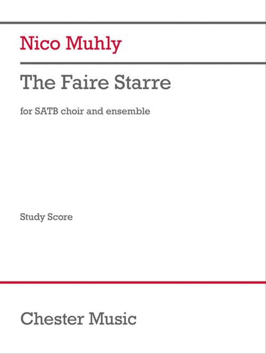 The Faire Starre (Study Score) Choir scores gallery preview page 2