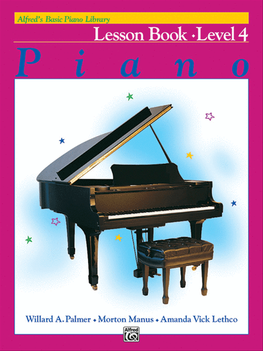 Alfred's Basic Piano Course Lesson Book, Level 4