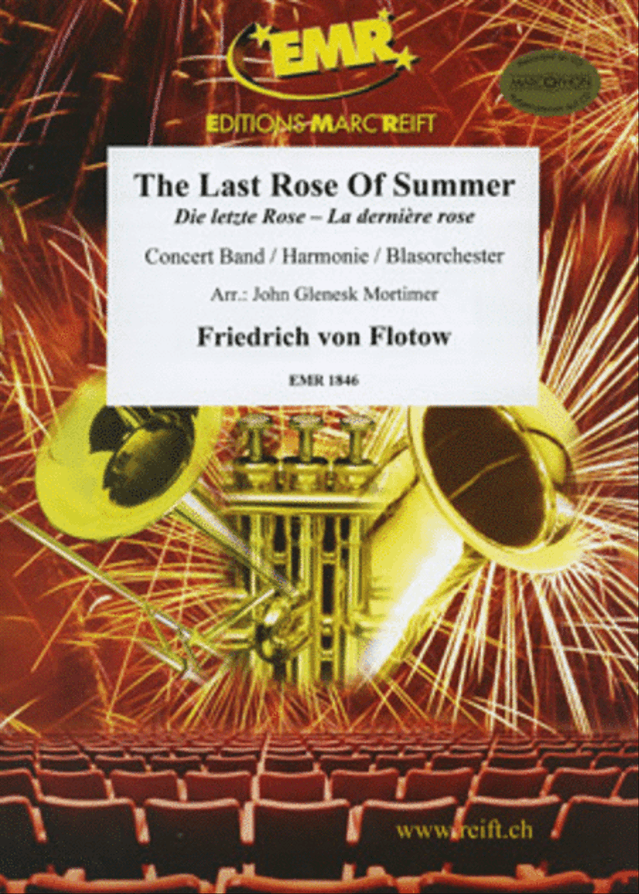 The Last Rose Of Summer Concert Band scores gallery preview page 1