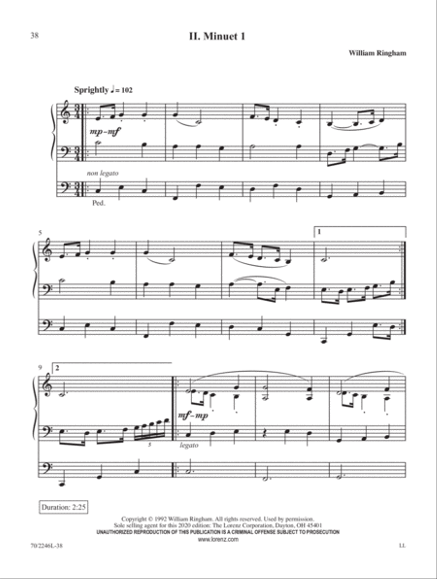 Pomp and Pageantry Organ Solo scores gallery preview page 8