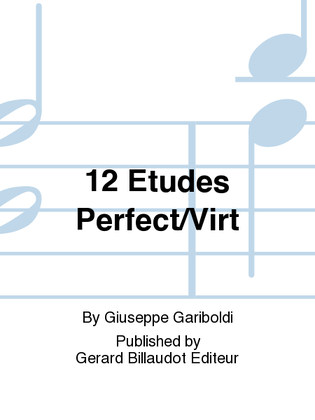 Book cover for 12 Etudes Perfect/Virt