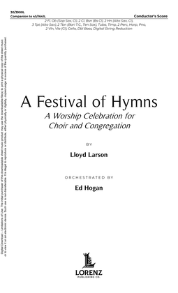 Book cover for A Festival of Hymns - Full Score (Digital Download)