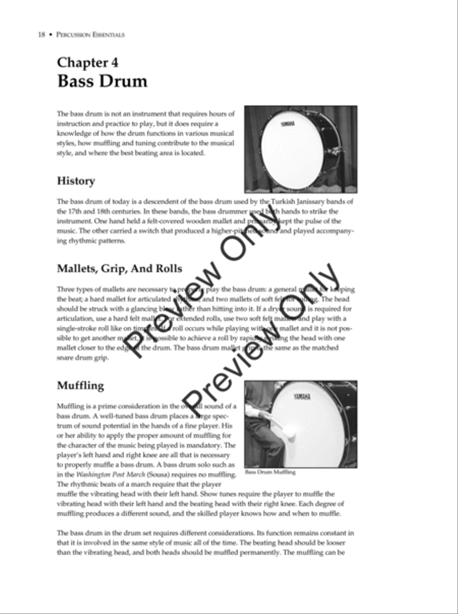 Percussion Essentials Percussion scores gallery preview page 18