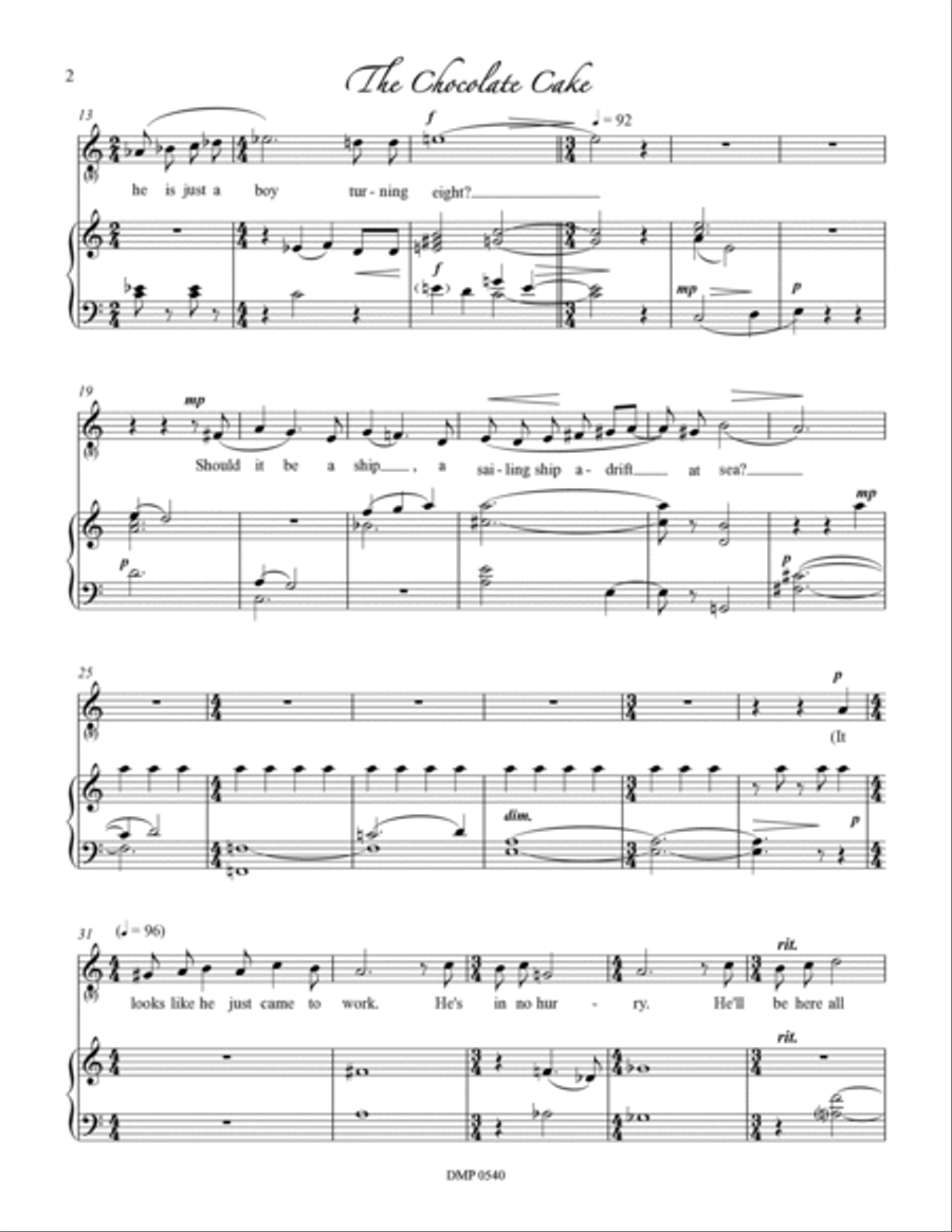 Songs from the Past Chamber Music scores gallery preview page 5