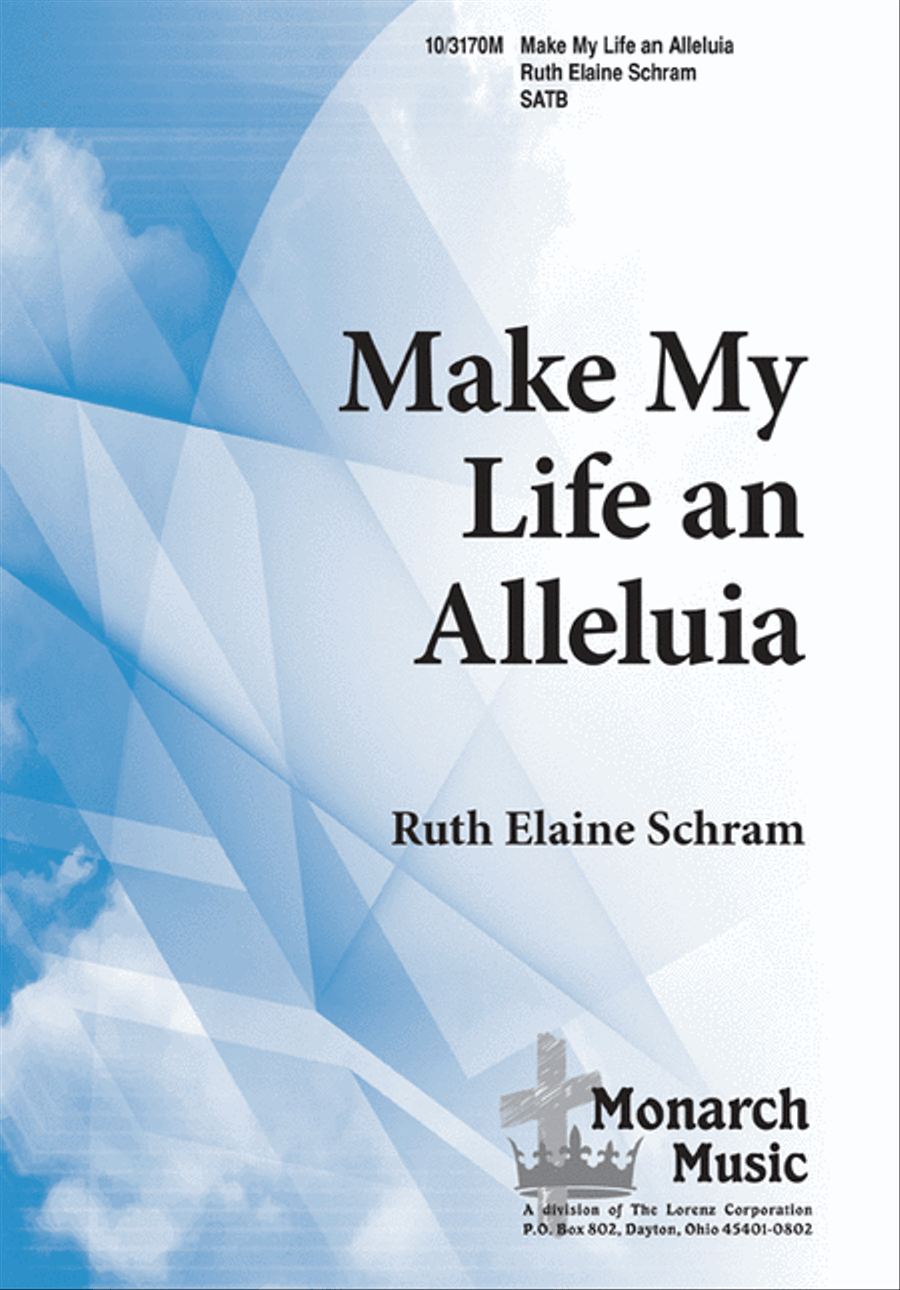 Make My Life an Alleluia 4-Part scores gallery preview page 1