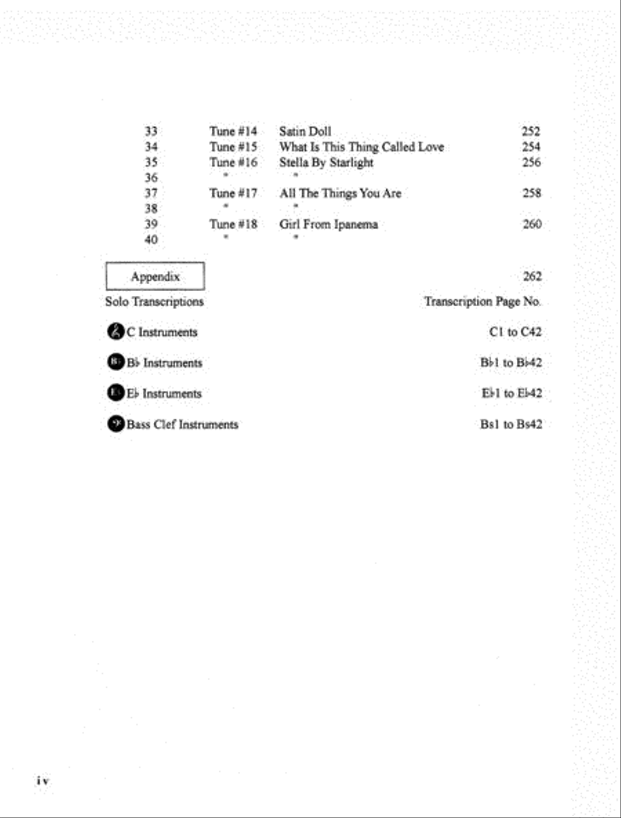 Intermediate Jazz Improvisation Voice scores gallery preview page 5