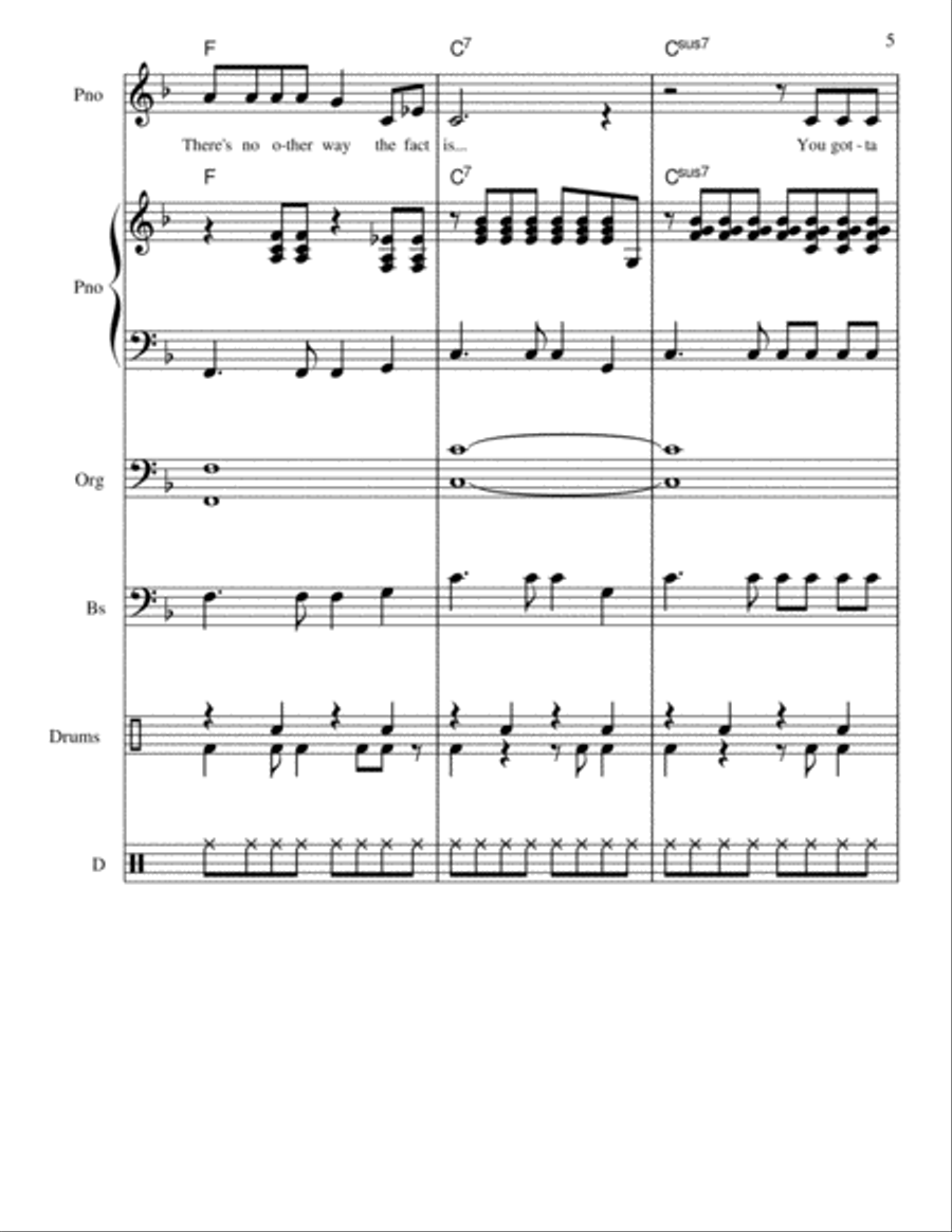 Build Your House (On The Rock) Small Ensemble scores gallery preview page 5