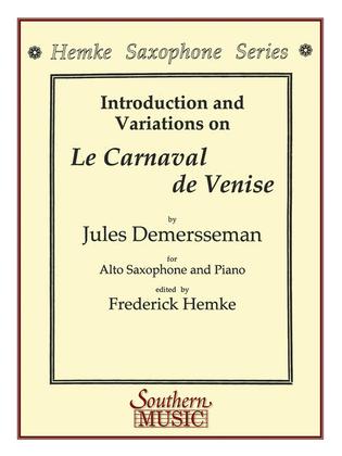Book cover for Le Carnaval De Venise (Carnival of Venice)