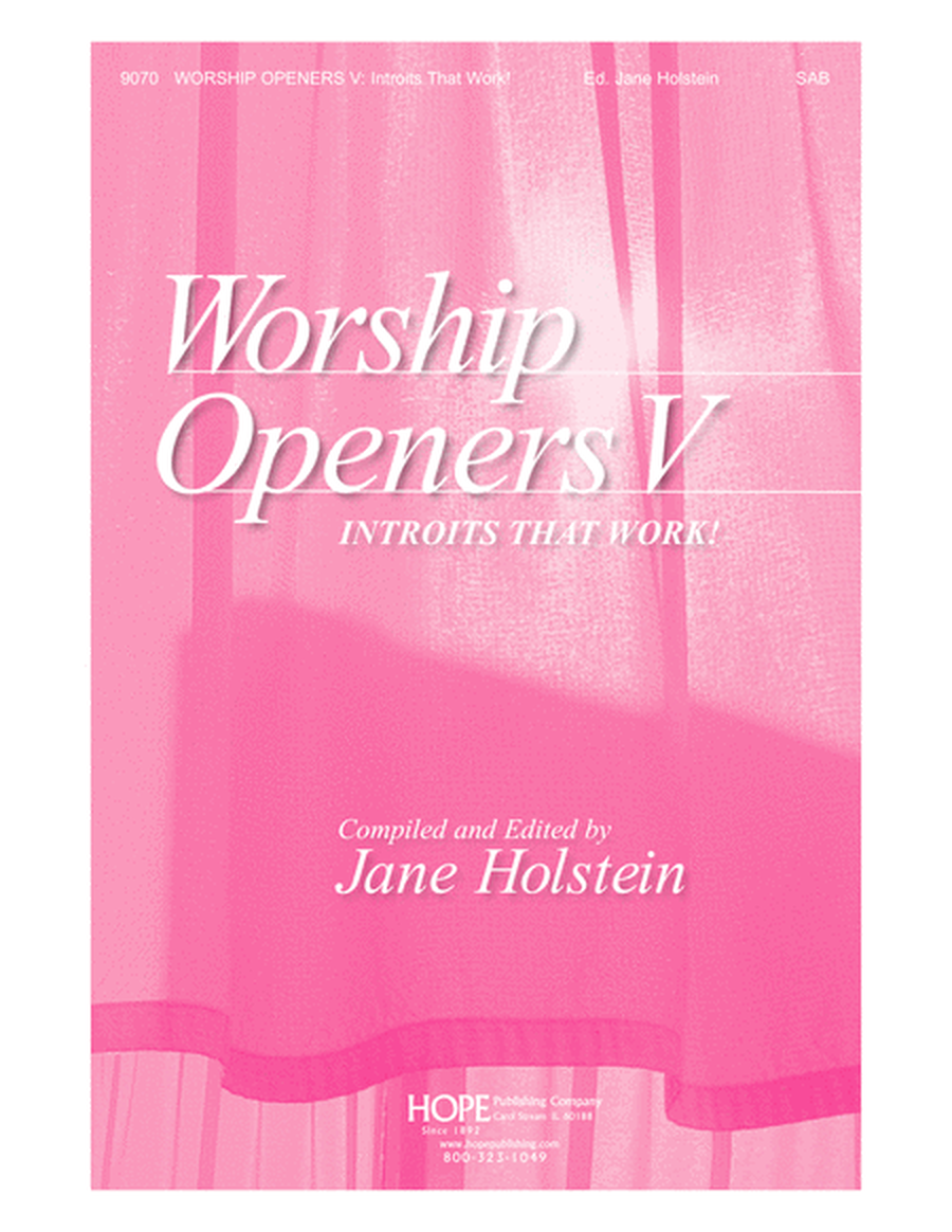 Worship Openers: Introits that Work!, Vol. 5 image number null