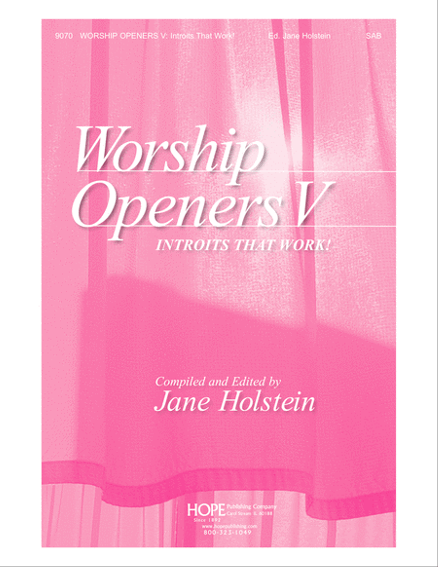 Worship Openers: Introits that Work!, Vol. 5 Choir scores gallery preview page 1
