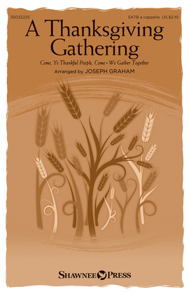 Book cover for A Thanksgiving Gathering