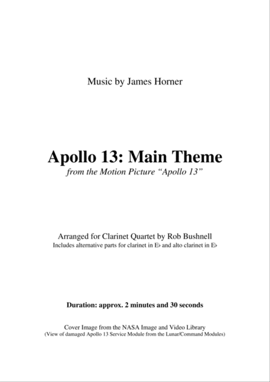 Main Title - Apollo 13 image number null