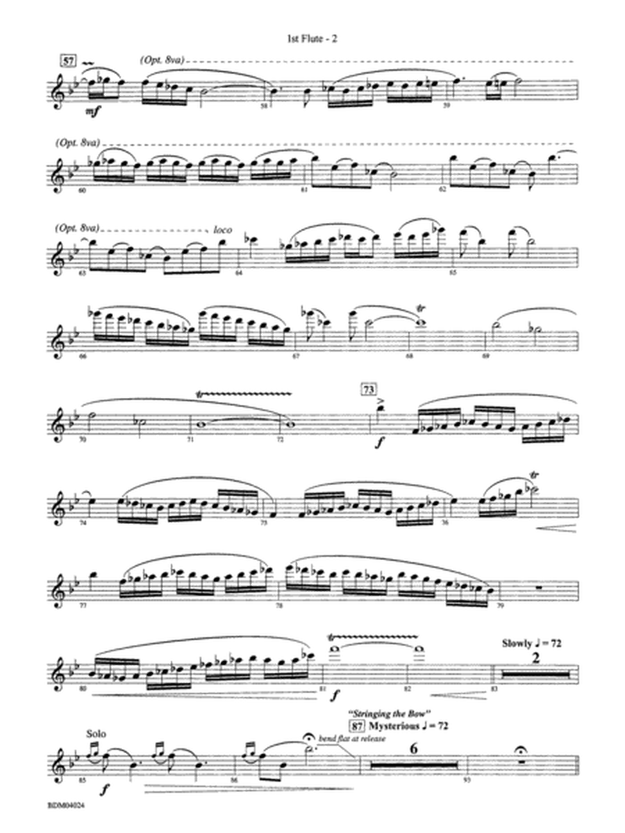 Ithaca (from The Odyssey (Symphony No. 2)): Flute