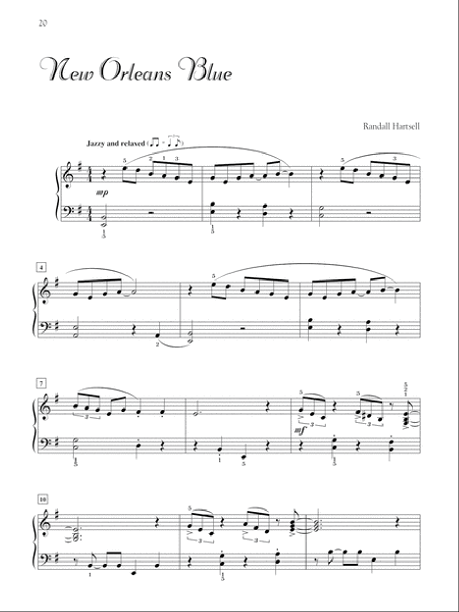 Jazzy 'n' Cool Jazzy 'n' Cool Piano Solo scores gallery preview page 7