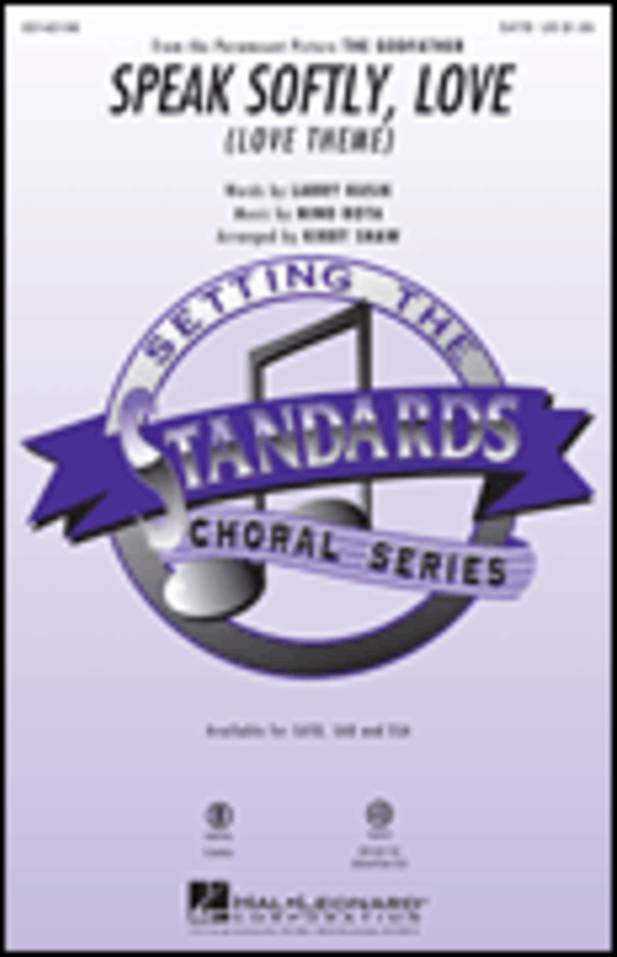 Speak Softly Love Choir scores gallery preview page 1