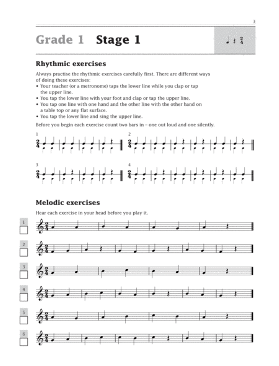 Improve Your Sight-Reading! Oboe, Grade 1-5 Oboe scores gallery preview page 2