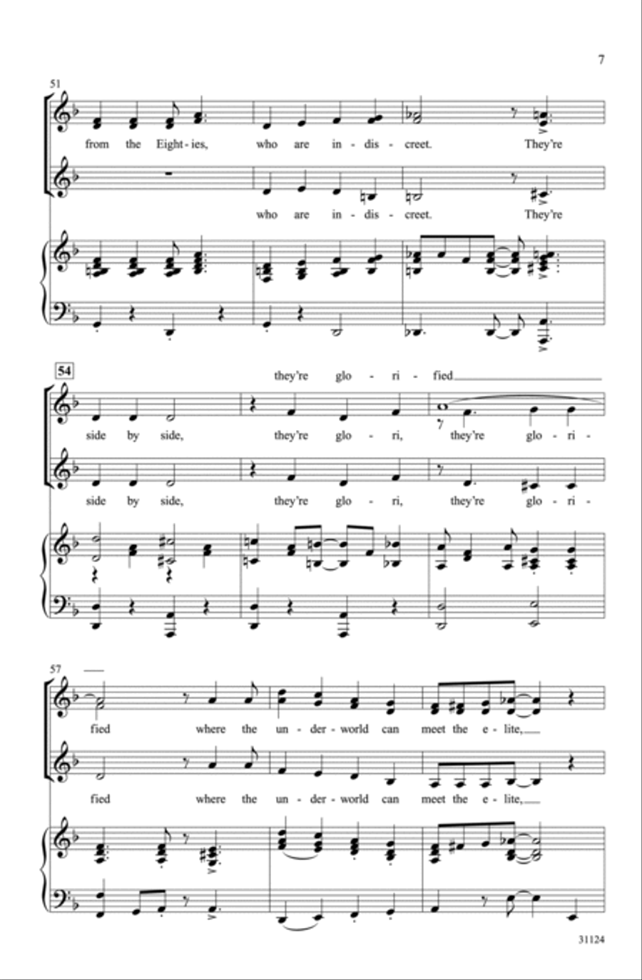 Forty-Second Street Choir scores gallery preview page 6