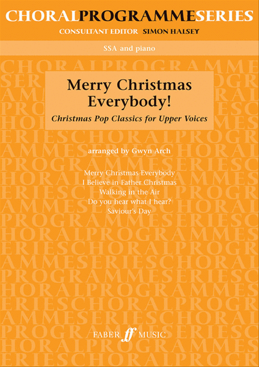 Merry Christmas Everybody! Choir scores gallery preview page 1