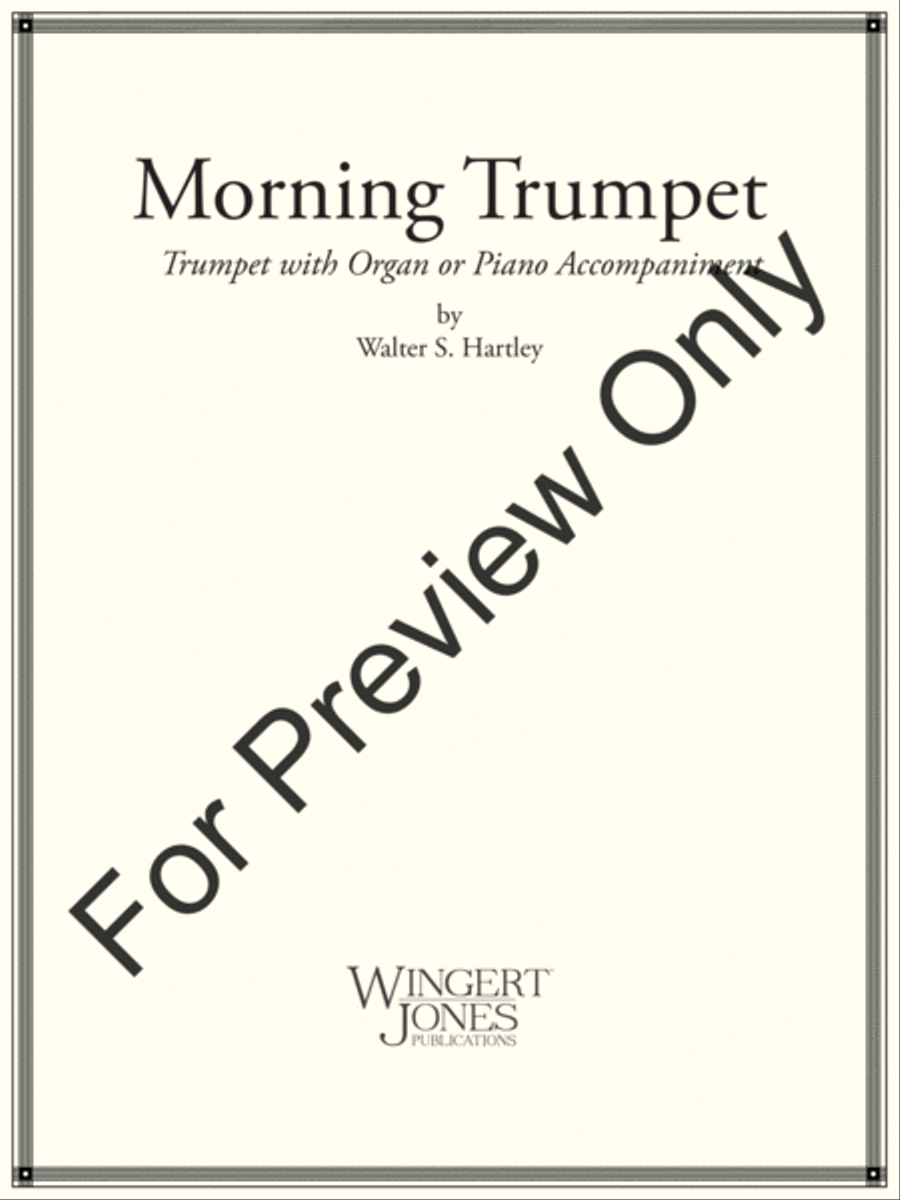 The Morning Trumpet The Morning Trumpet Trumpet scores gallery preview page 2