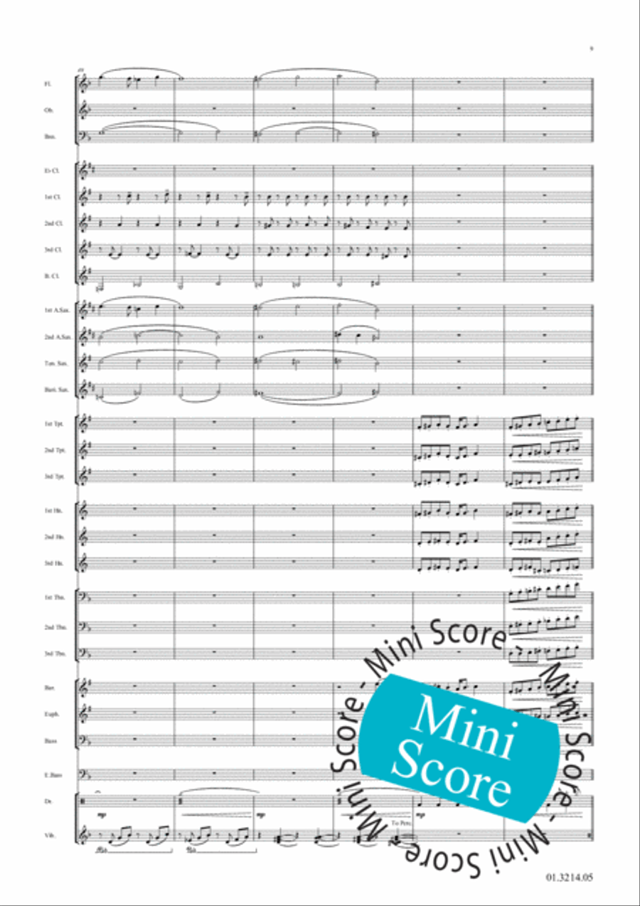 Kraken Concert Band scores gallery preview page 13