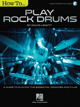Book cover for How to Play Rock Drums