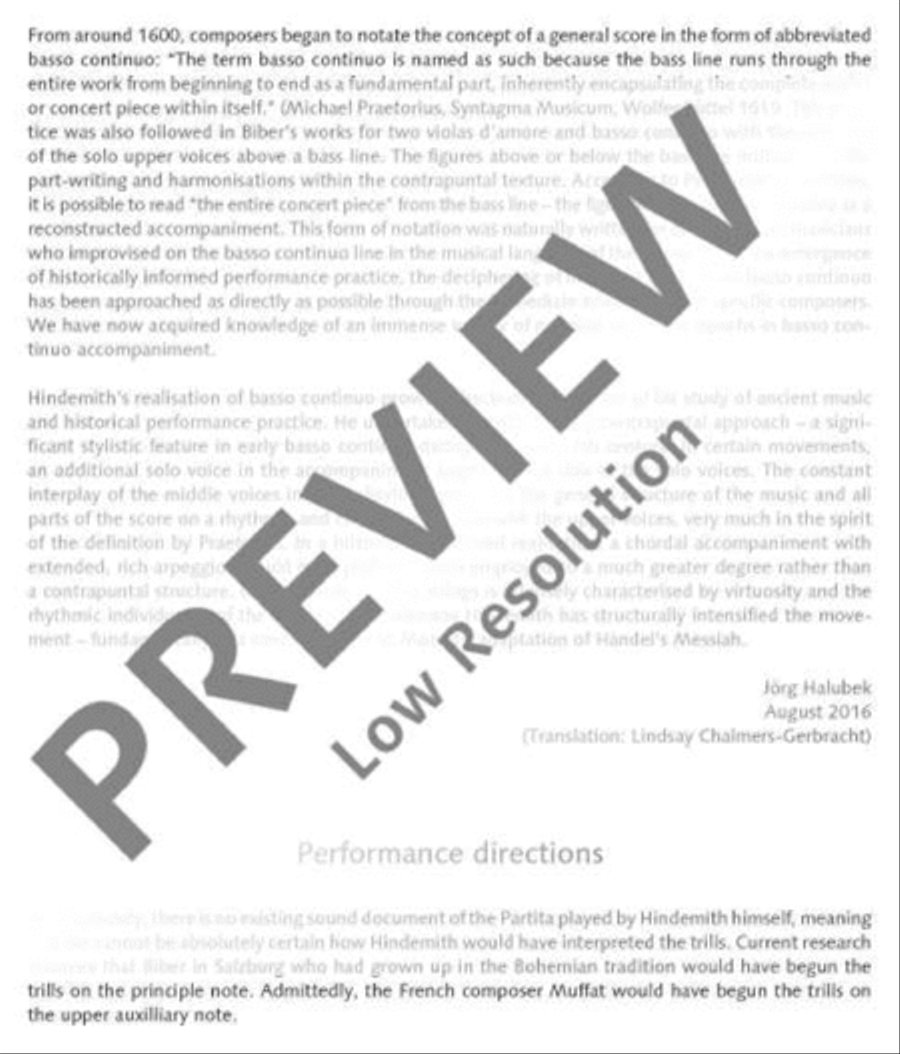 Partita VII Viola scores gallery preview page 7