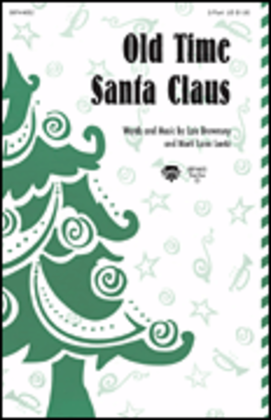 Book cover for Old Time Santa Claus
