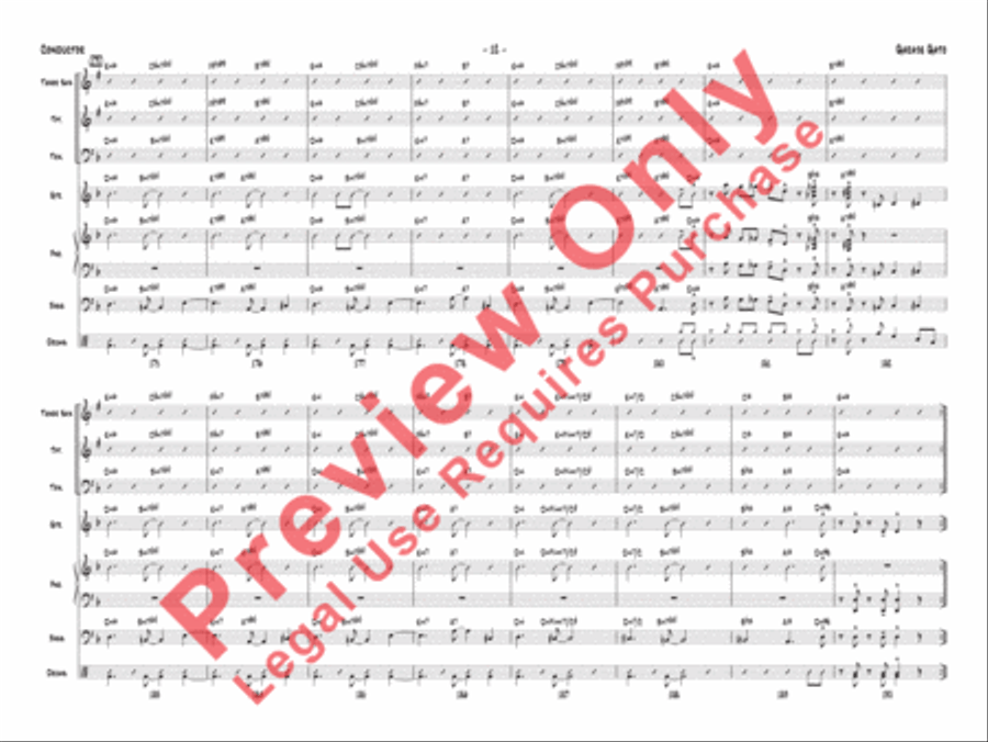 Garaje Gato Jazz Ensemble scores gallery preview page 13