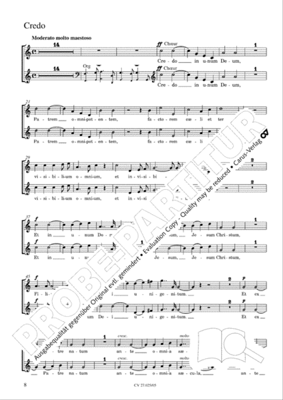 Messe Sainte Cecile SA scores gallery preview page 9