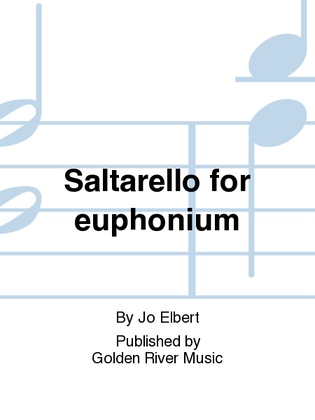 Saltarello for euphonium