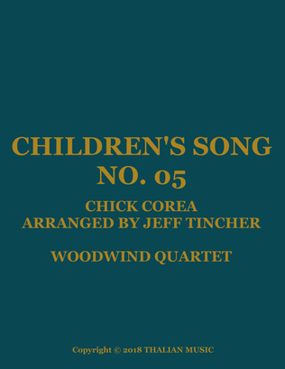 Children's Song No. 5