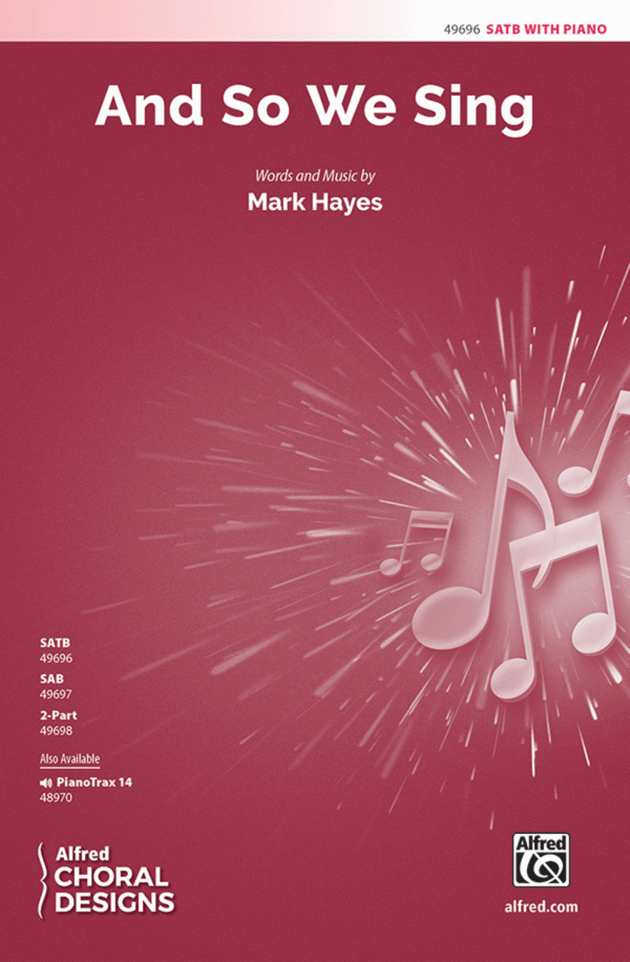 And So We Sing 4-Part scores gallery preview page 1
