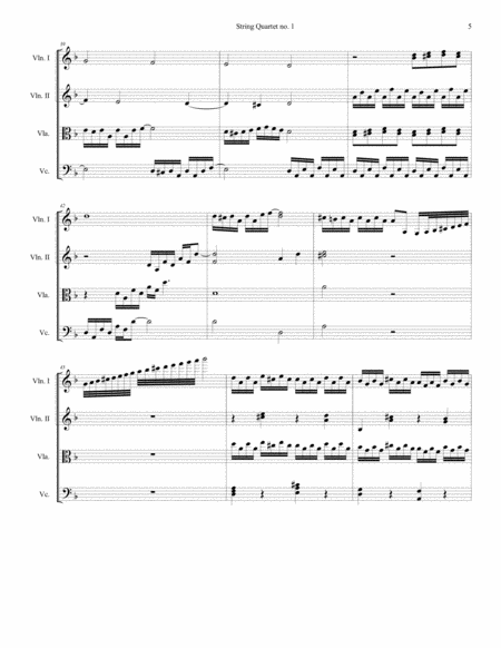 String Quartet no. 1, Op. 10 - LeGrand image number null