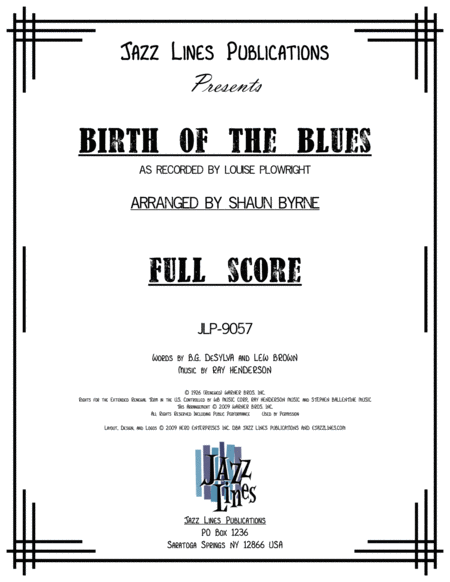 The Birth Of The Blues image number null