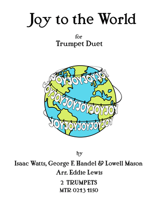 Book cover for Joy to the World Trumpet Duet