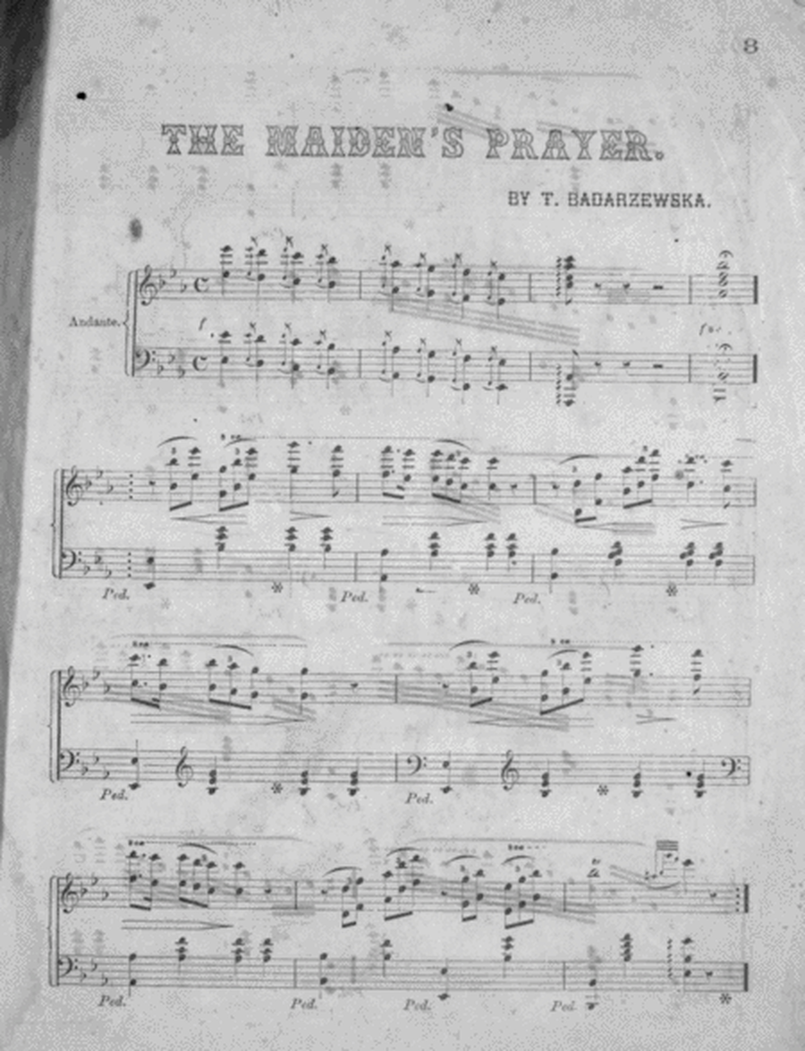 The Maiden's Prayer