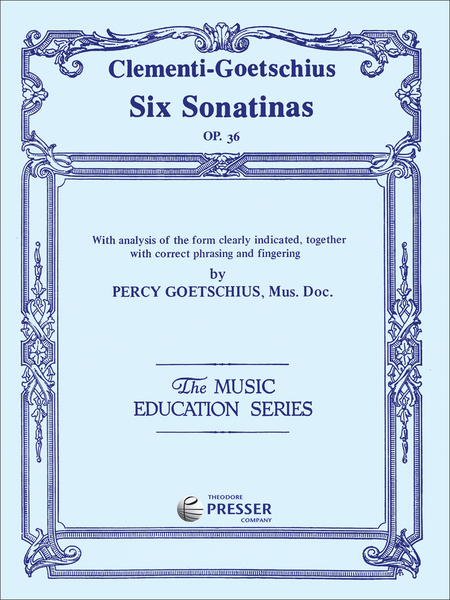 Clementi-Goetschius Six Sonatinas
