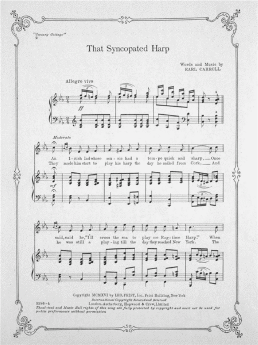 That Syncopated Harp Harp scores gallery preview page 2