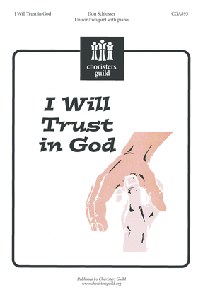 Book cover for I Will Trust in God