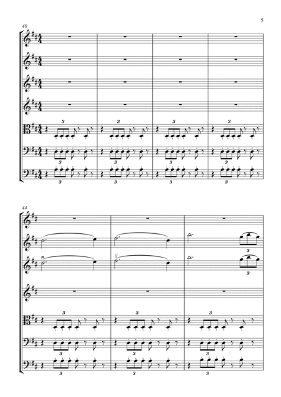 Espana String Orchestra scores gallery preview page 5