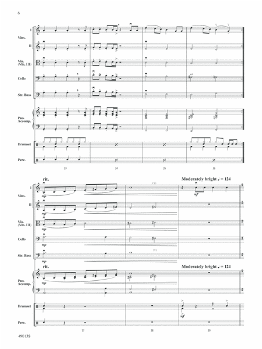 A Dua Lipa Duo: Score A Dua Lipa Duo: Score String Orchestra scores gallery preview page 6