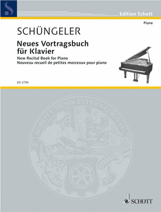 New recital book for piano