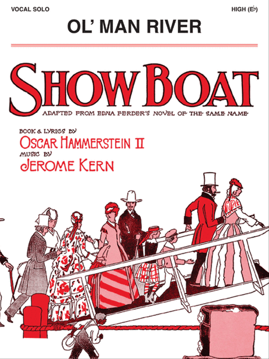 Ol' Man River (from ShowBoat) Voice scores gallery preview page 1