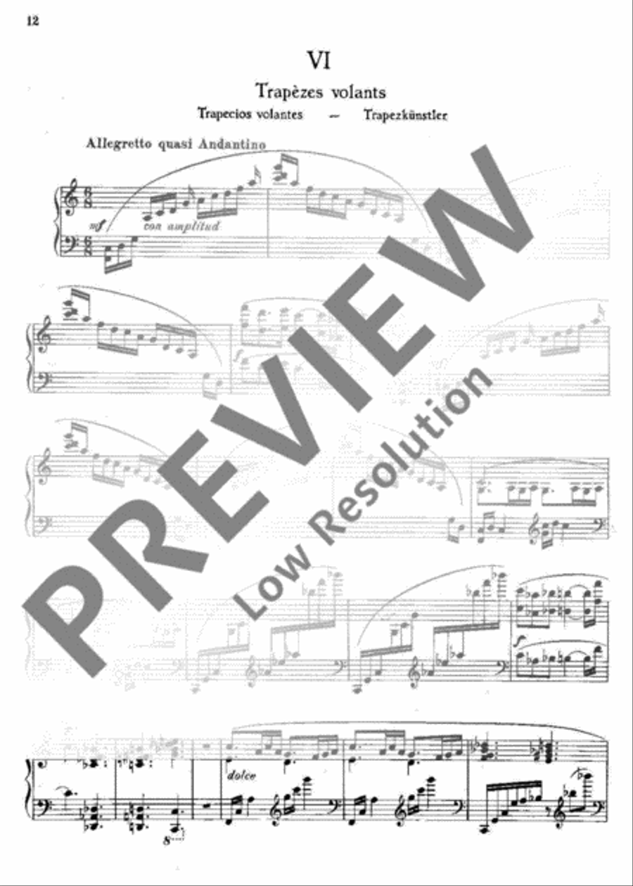 The Circus Piano Solo scores gallery preview page 13
