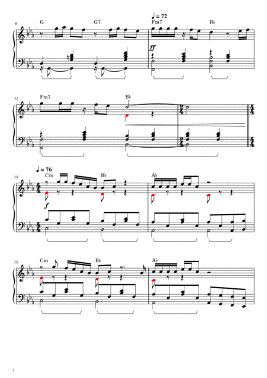 Breakfast In America Piano Solo scores gallery preview page 2