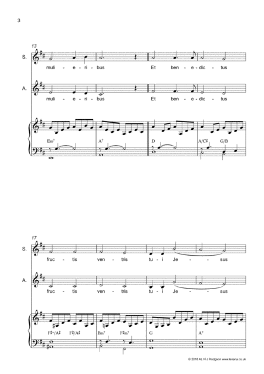 Ave Maria Ave Maria SA scores gallery preview page 4